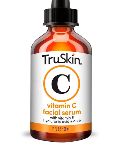 TruSkin Vitamin C Serum - Anti-Aging Face Serum with Hyaluronic Acid & Vitamin E (2 Fl Oz)