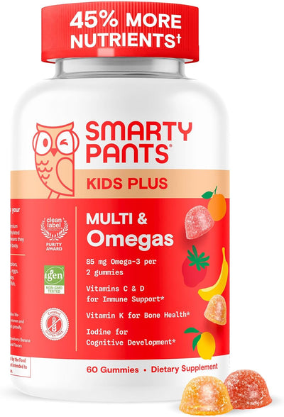 SmartyPants Kids Multivitamin Gummies - Complete Daily Nutrition for Children
