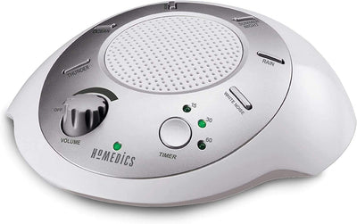 HoMedics SoundSleep White Noise Sound Machine - 6 Relaxing Nature Sounds with Auto-Off Timer