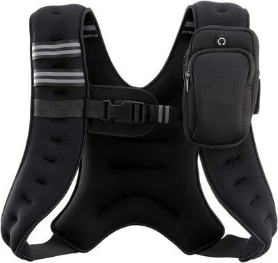 ZELUS Weighted Vest - Adjustable Weight Training Vest for Strength & Cardio Workouts