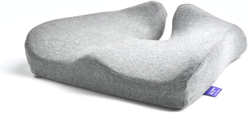 Premium Memory Foam Seat Cushion - Pressure Relief for Office Chair, Car & Wheelchair