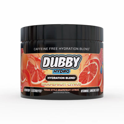 DUBBY Texas Grapefruit Hydro - Caffeine-Free Hydration Drink Mix