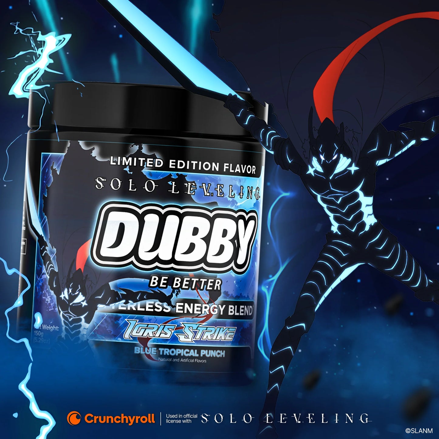 DUBBY Igris Strike - Solo Leveling Official Licensed Energy Drink Mix