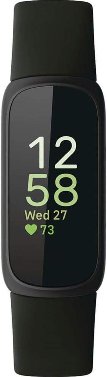 Fitbit Inspire 3 Health & Fitness Tracker - 24/7 Heart Rate & Sleep Monitoring