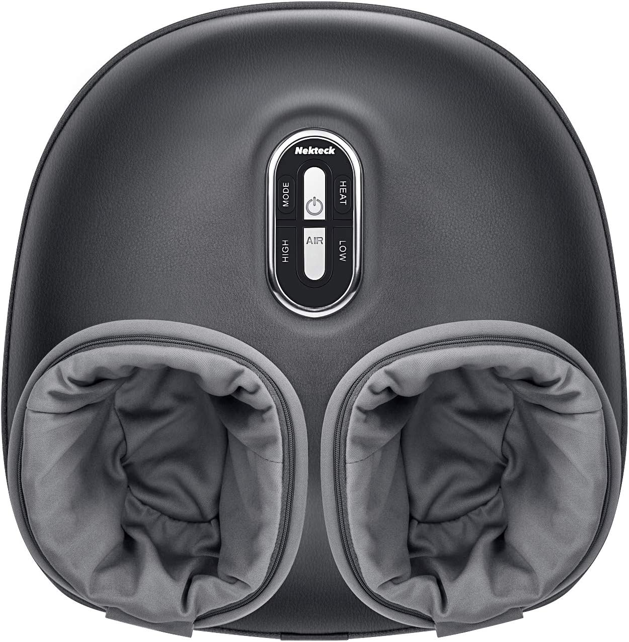 Nekteck Shiatsu Foot Massager with Heat - Deep Kneading Massage for Tired Feet