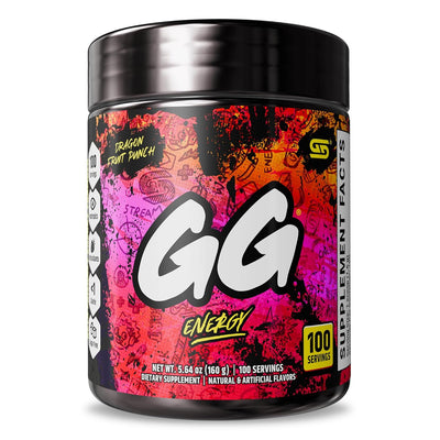 Gamer Supps GG® Energy - Dragonfruit Punch (100 Servings) - Keto Friendly Gaming Fuel