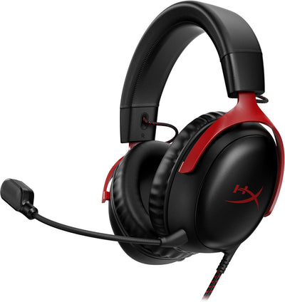 HyperX Cloud III Wired Gaming Headset - PC, PS5, Xbox Series X|S