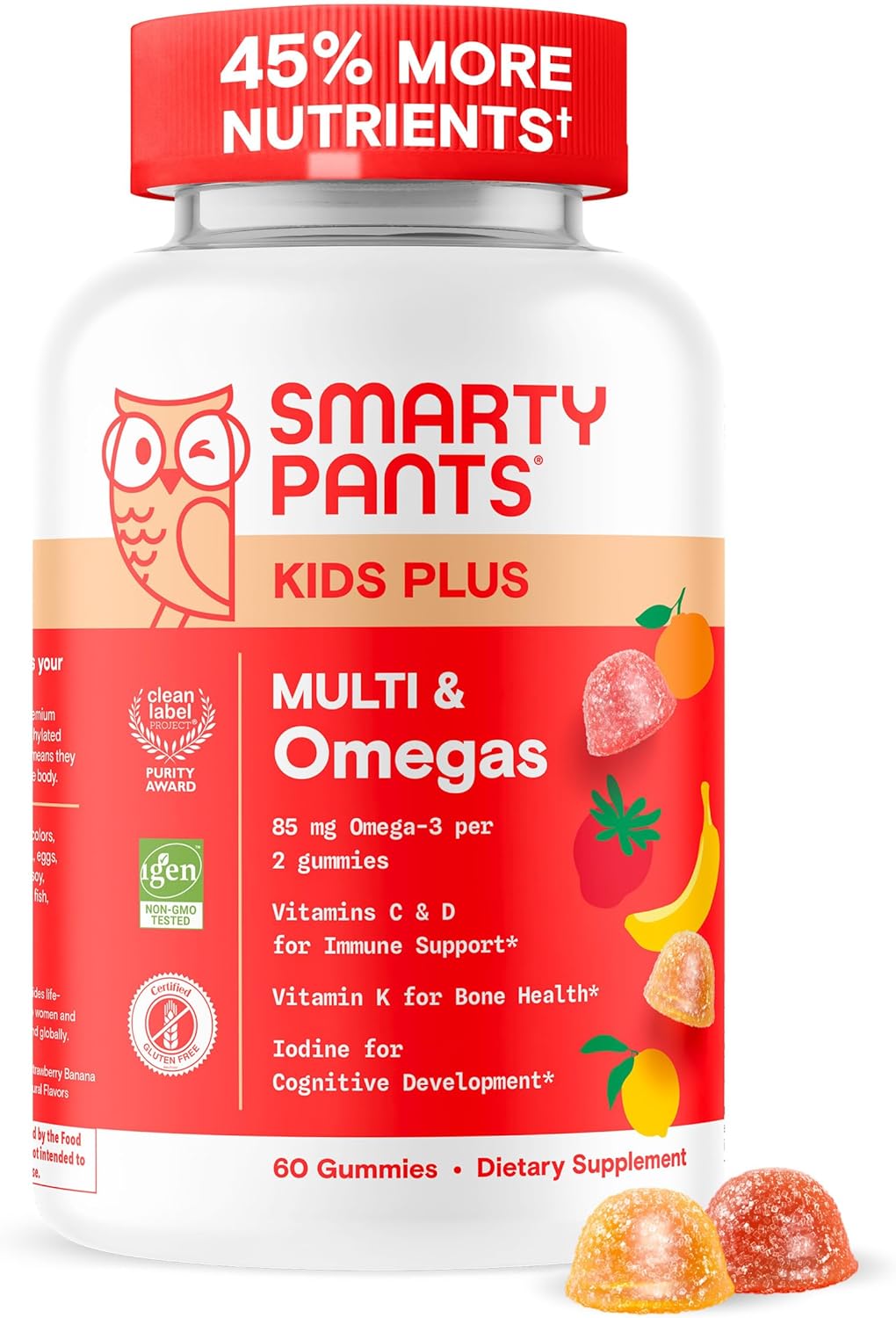 SmartyPants Kids Multivitamin Gummies - Complete Daily Nutrition for Children