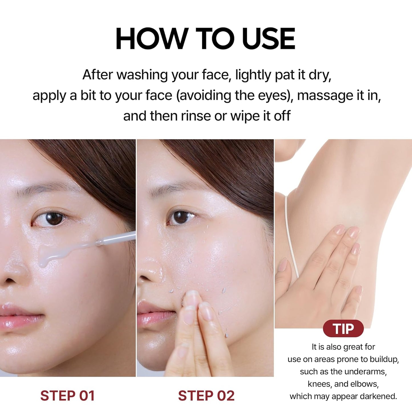 DR. Melaxin Peel Shot Glow White Rice Peeling Ampoule - Korean Exfoliating Face & Body Scrub