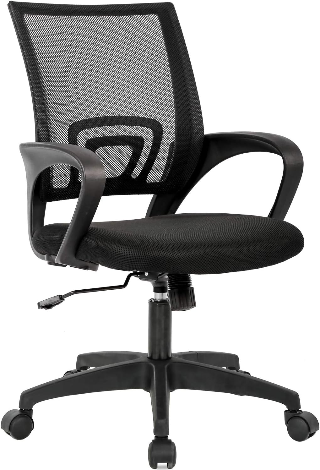 BestOffice Ergonomic Office Chair - Mid-Back Swivel Desk Chair with Lumbar Support