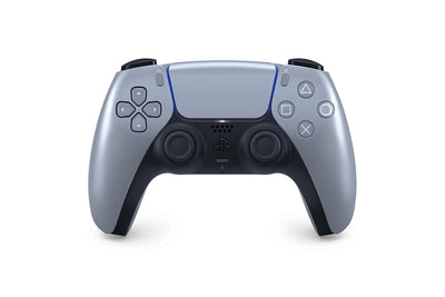 PlayStation DualSense Wireless Controller - Sterling Silver | Haptic Feedback & Adaptive Triggers
