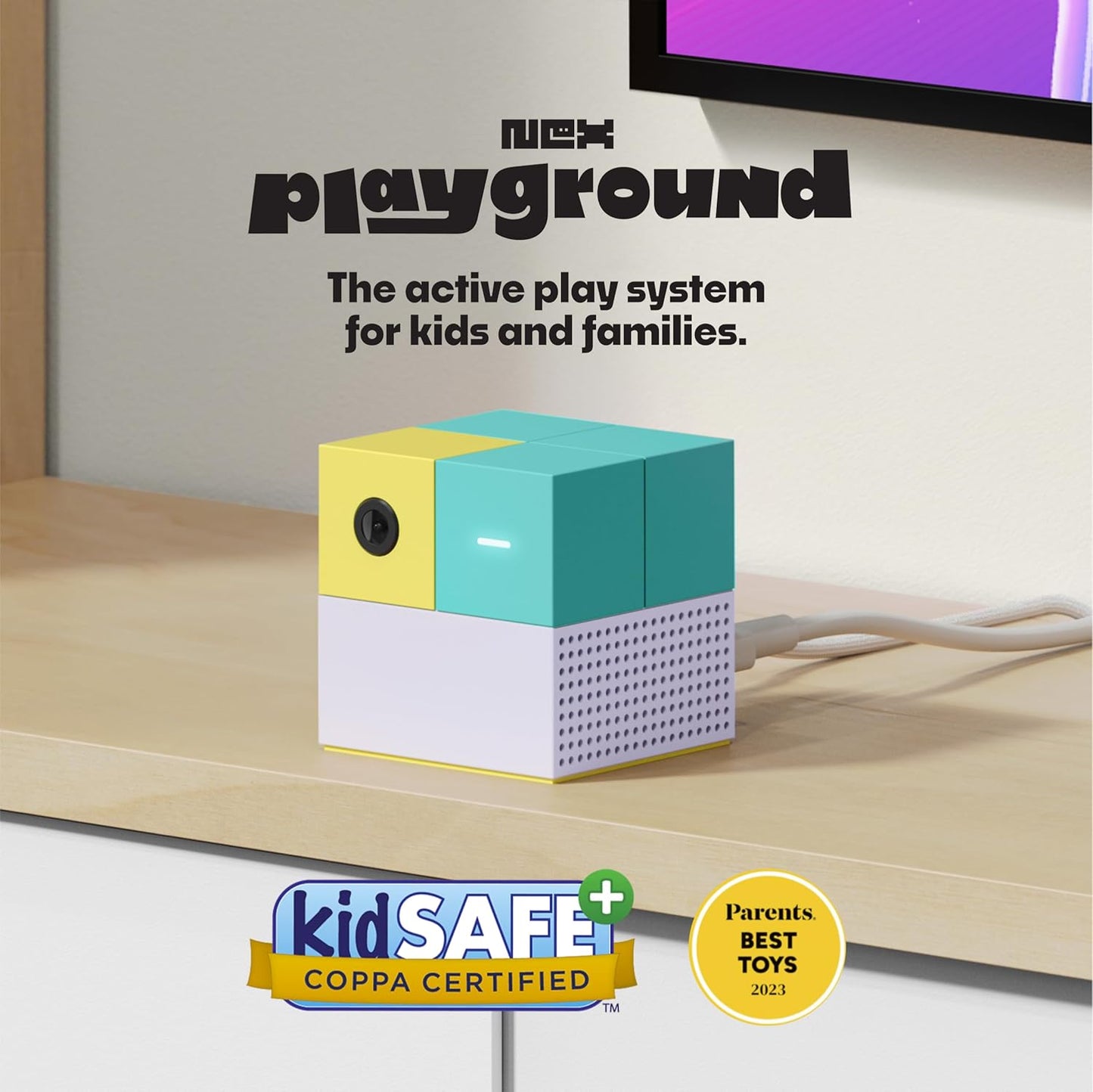 Nex Interactive Family Play System - Active Gaming for Kids & Adults | Indoor Physical Activity