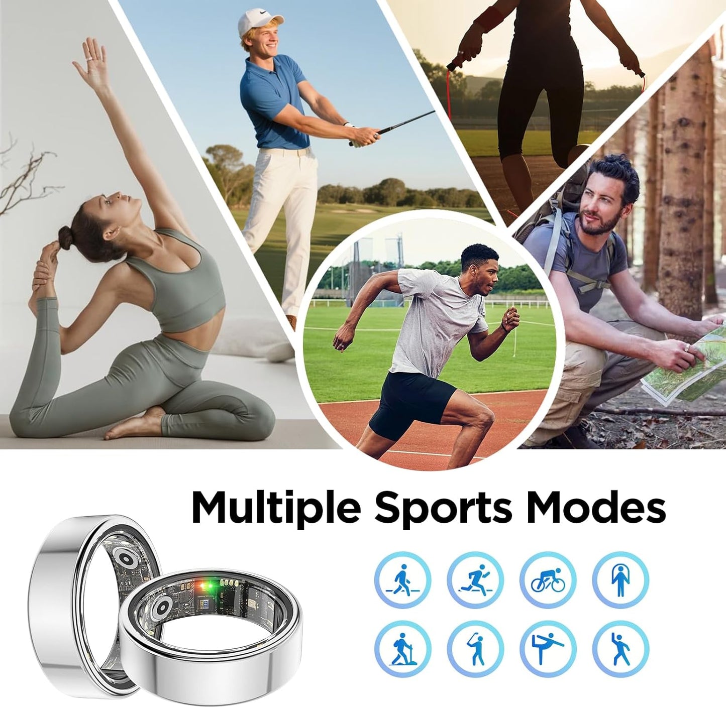 BENIO Ring Gen 2 Smart Ring - Advanced Health & Fitness Tracking Wearable