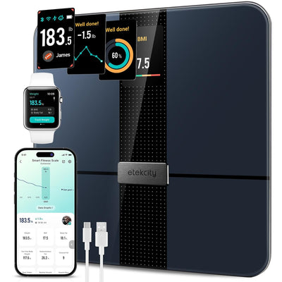 Etekcity Smart Digital Bathroom Scale - BMI Body Fat Muscle Mass Analyzer
