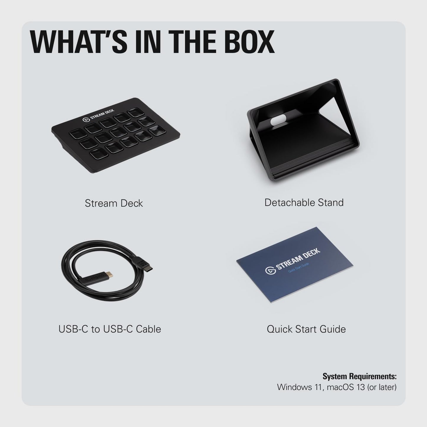 Professional Stream Deck Studio Controller - 15 Macro Keys for Content Creation