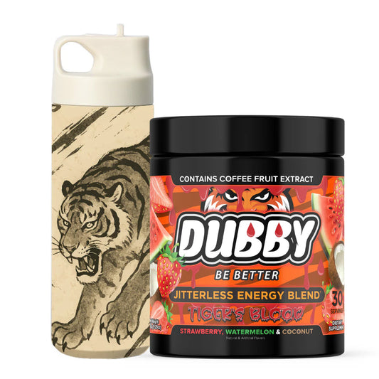 DUBBY Energy Drink Mix - Tiger Calligraphy Bundle Gaming Energy Formula